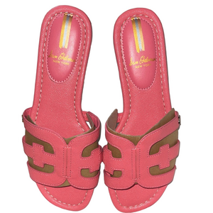 Sam Edelman Women's Bay Pink Slide Sandals Size 6.5 NWOT